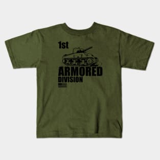 1st Armored Division Kids T-Shirt